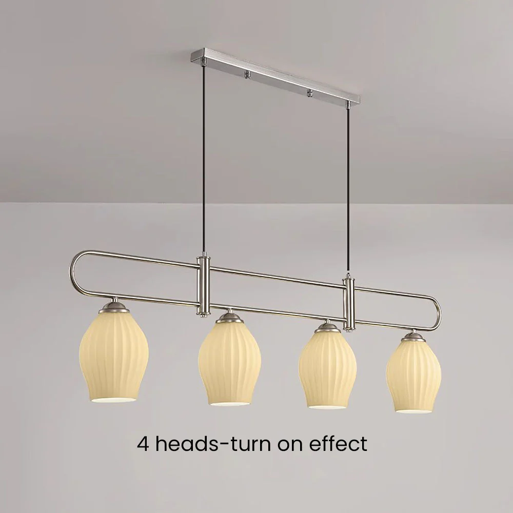 Modern Simple Glass Dining Room Colorful Ceiling Light - Image 22