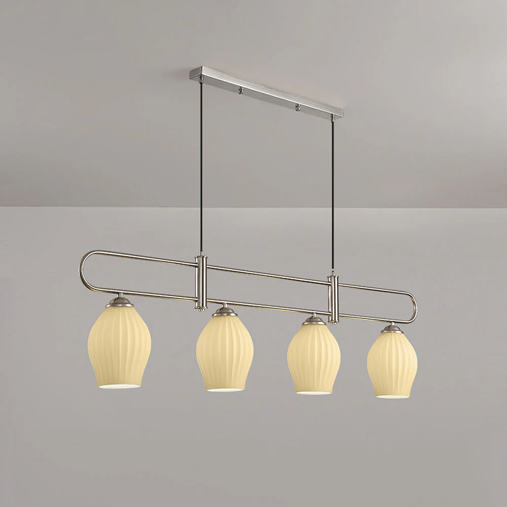 Modern Simple Glass Dining Room Colorful Ceiling Light - Image 26