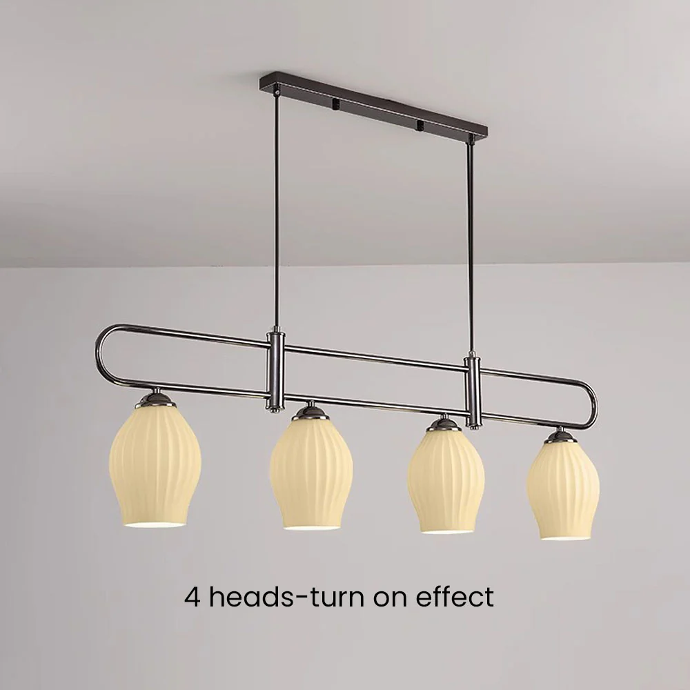 Modern Simple Glass Dining Room Colorful Ceiling Light - Image 27