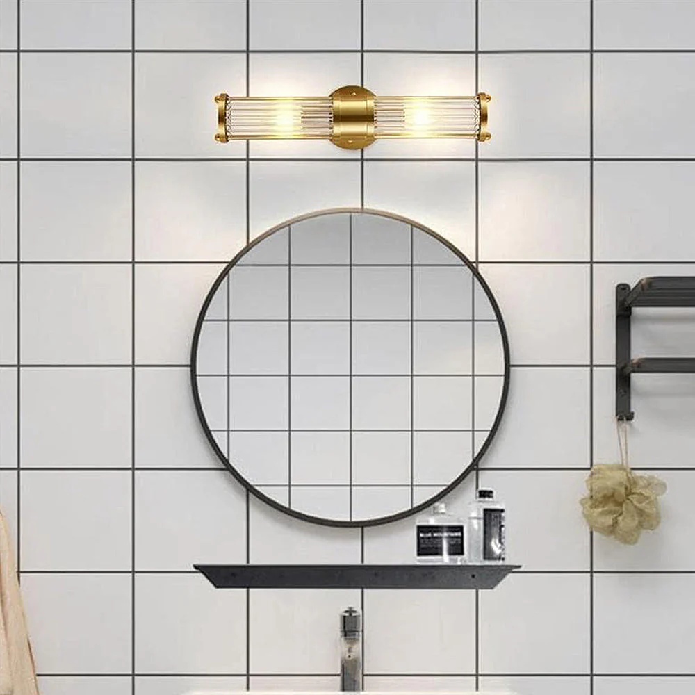 Classic Luxury Gold Bathroom Vanity Wall Lights - Image 3