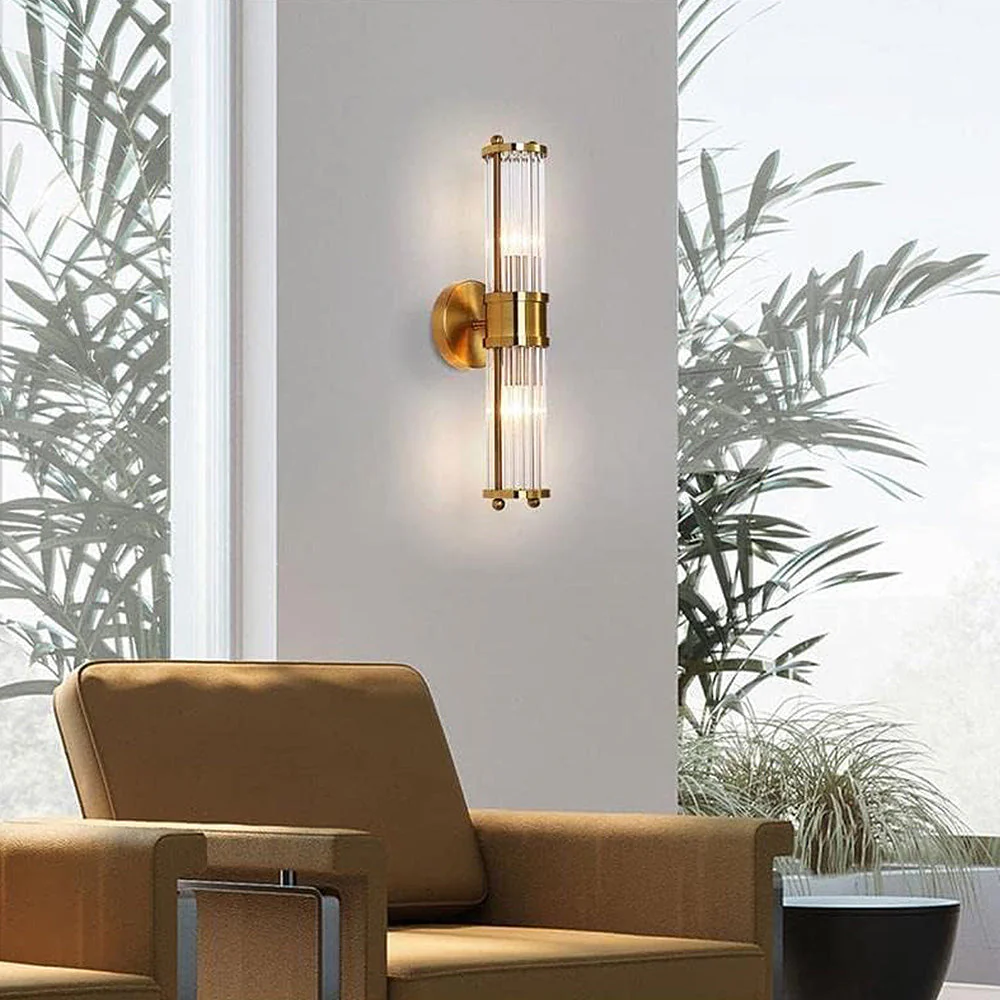 Classic Luxury Gold Bathroom Vanity Wall Lights - Image 5