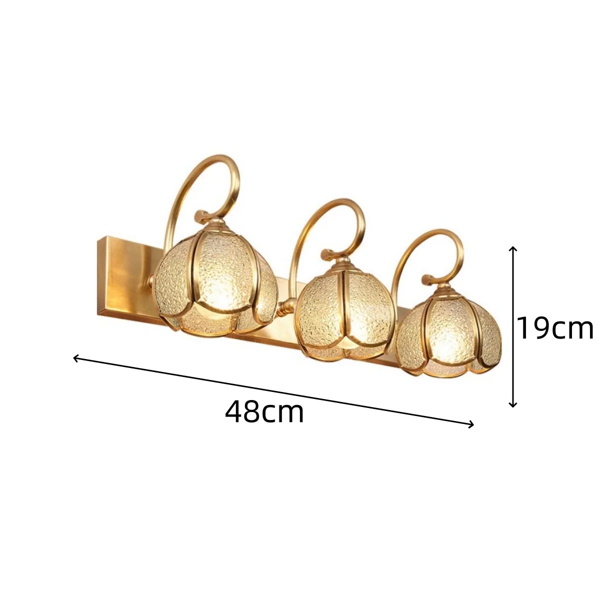 Classic Multi-Heads Ball Bathroom Vanity Wall lights - Image 10