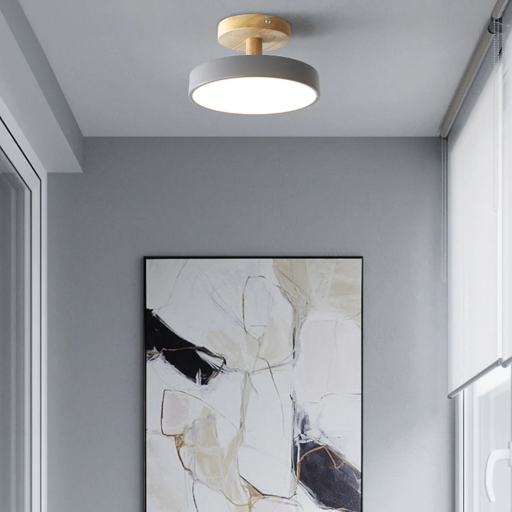 Colorful Round Flush Mount Ceiling Light - Image 6