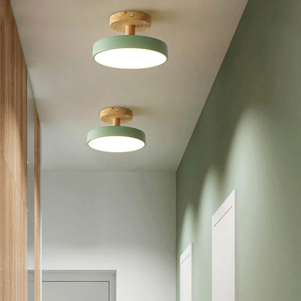 Colorful Round Flush Mount Ceiling Light - Image 8