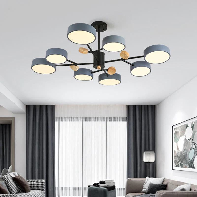 Contemporary Acrylic LED Hanging Pendant Light - Image 11