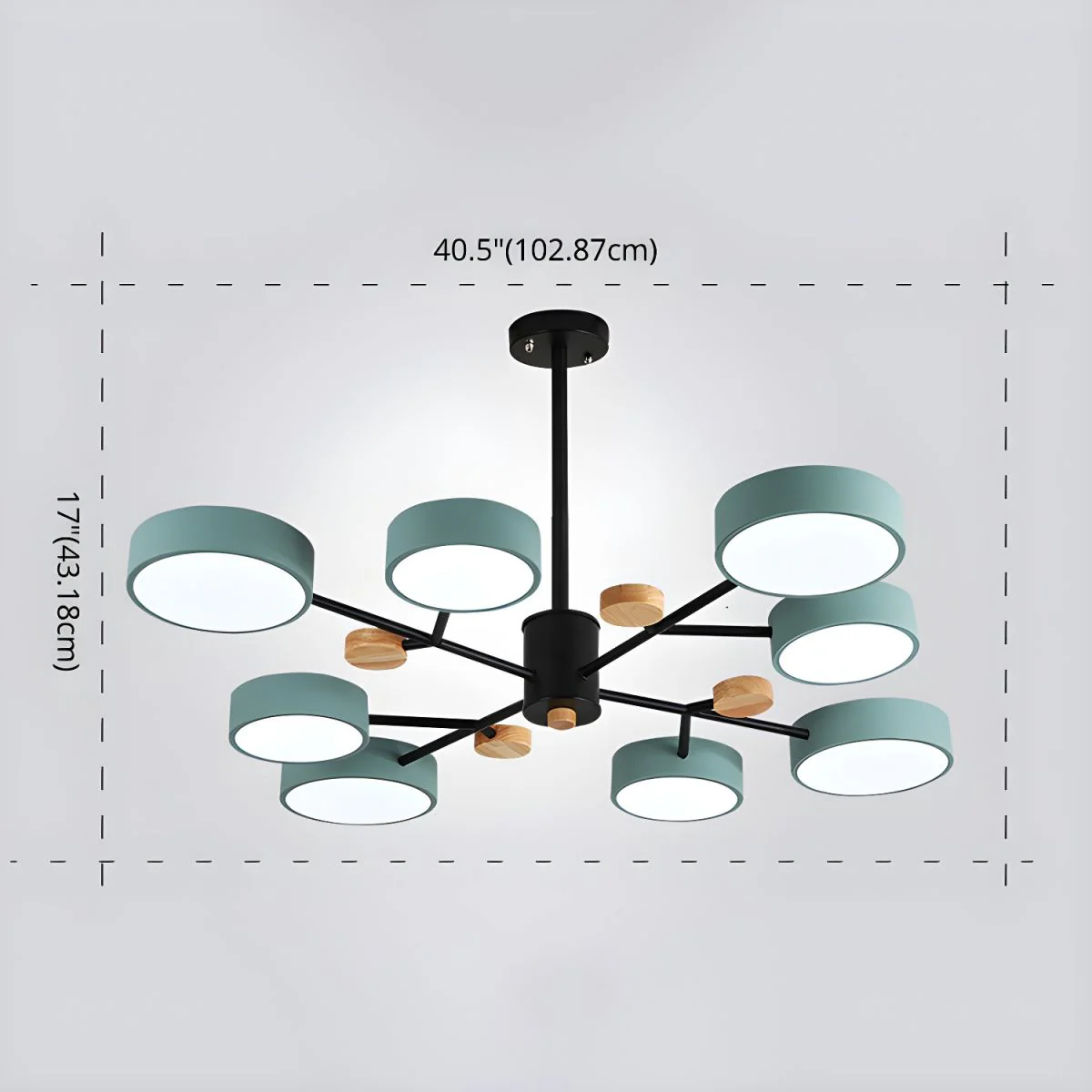 Contemporary Acrylic LED Hanging Pendant Light - Image 2