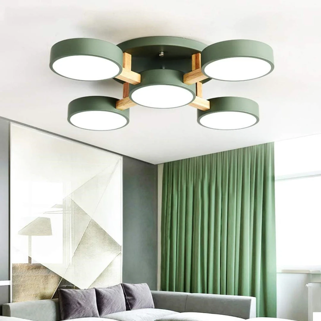 Contemporary Acrylic Multi-Heads Ceiling Light - Image 11