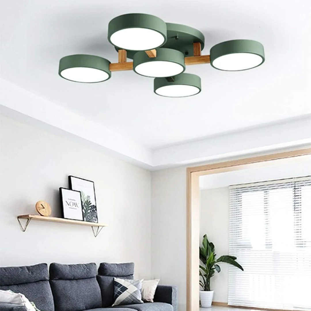 Contemporary Acrylic Multi-Heads Ceiling Light - Image 12