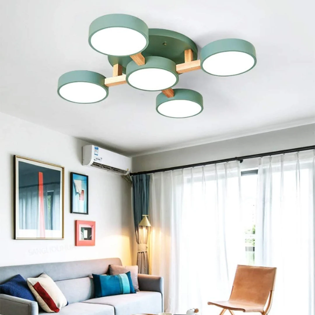 Contemporary Acrylic Multi-Heads Ceiling Light - Image 13