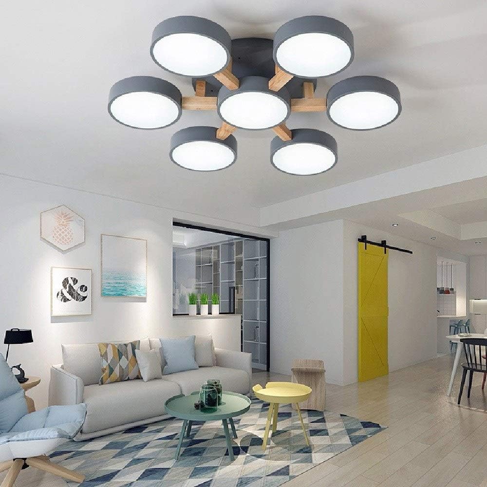 Contemporary Acrylic Multi-Heads Ceiling Light - Image 39