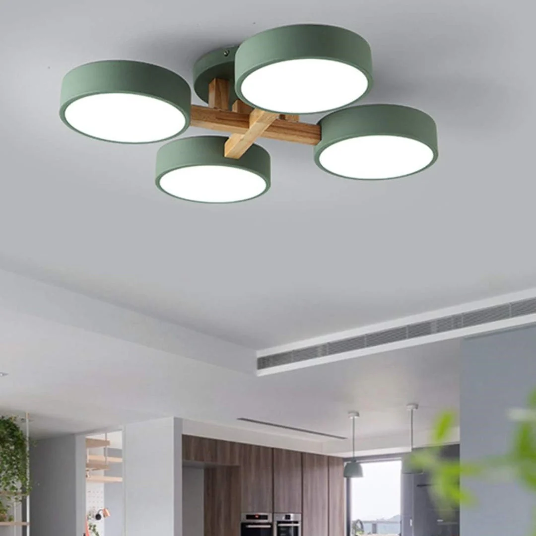 Contemporary Acrylic Multi-Heads Ceiling Light - Image 7