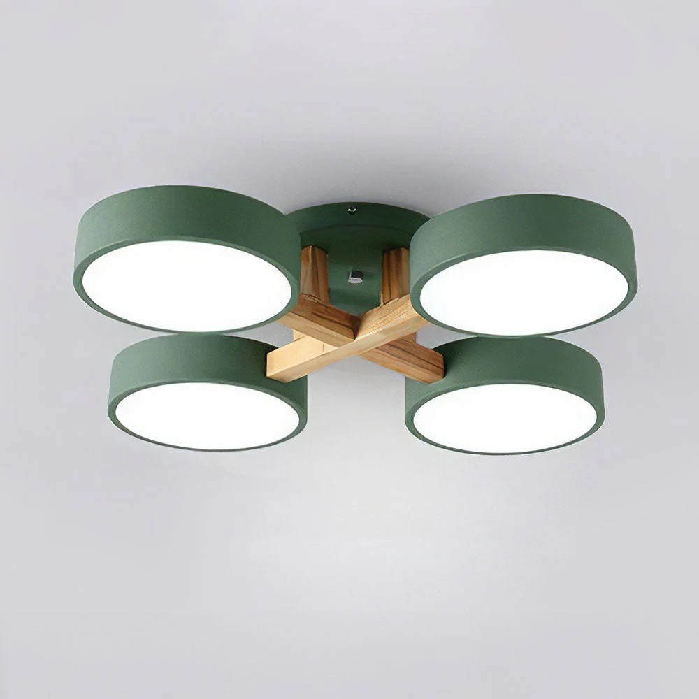 Contemporary Acrylic Multi-Heads Ceiling Light - Image 8