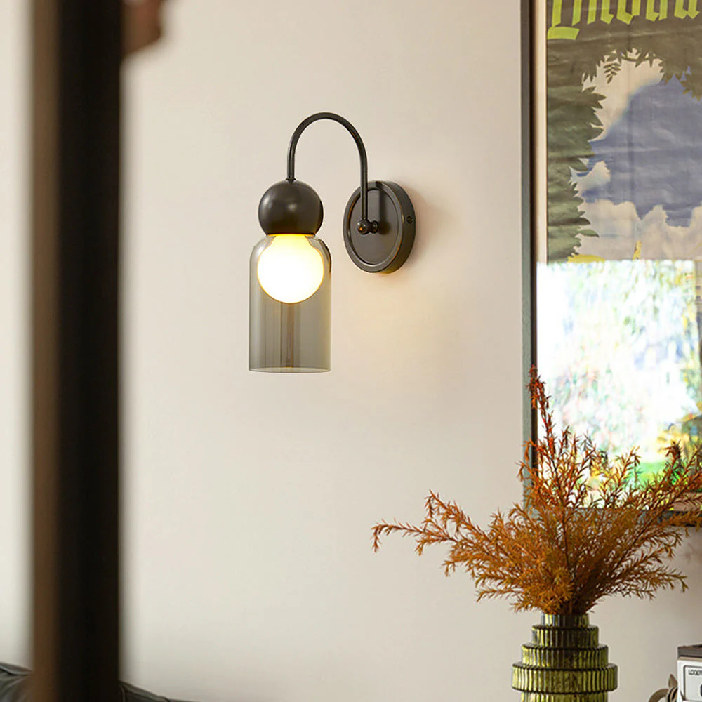 Contemporary Clear Shade Nordic Wall Light - Image 3