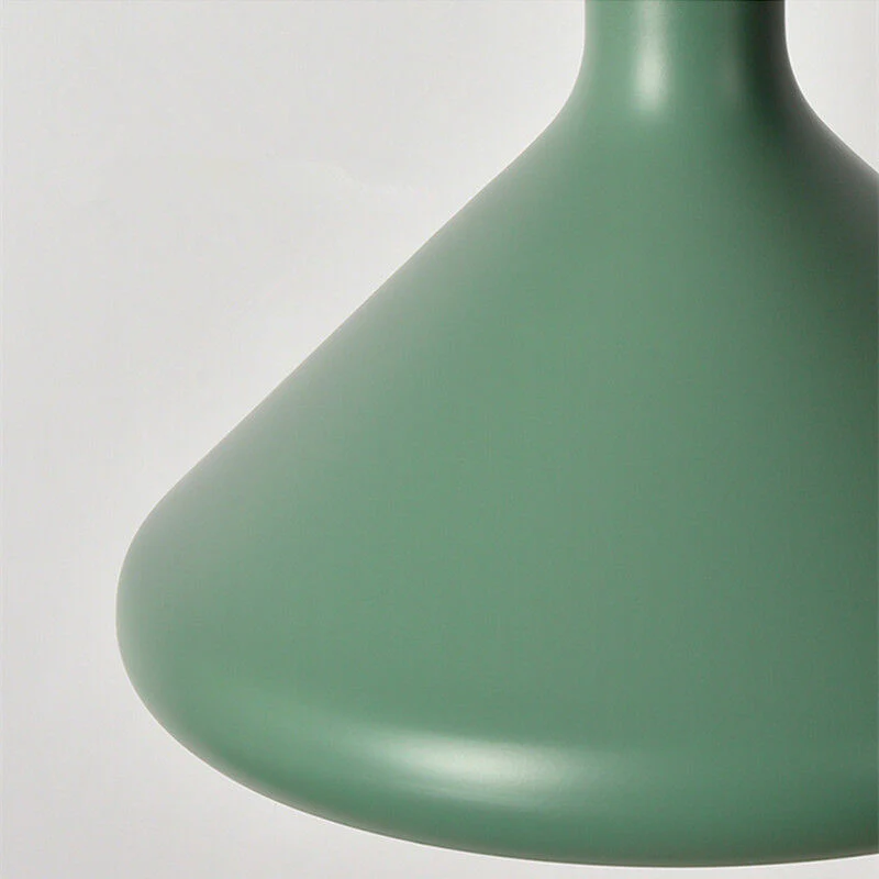 Contemporary Conical Colorful Metal Pendant Lamp - Image 26