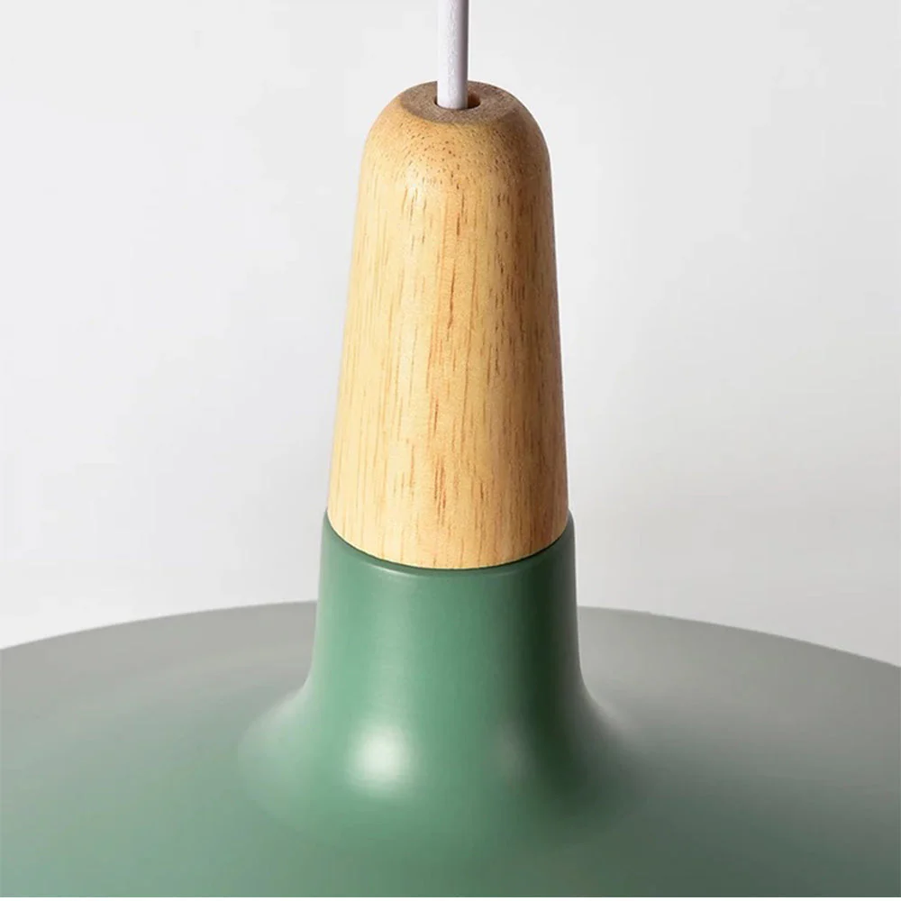 Contemporary Conical Colorful Metal Pendant Lamp - Image 27