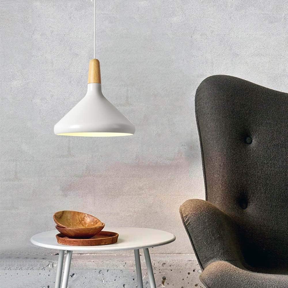 Contemporary Conical Colorful Metal Pendant Lamp - Image 6