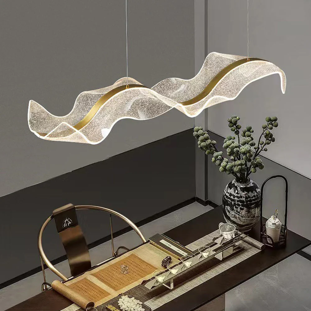 Contemporary Creative Water Ripple Pendant Light
