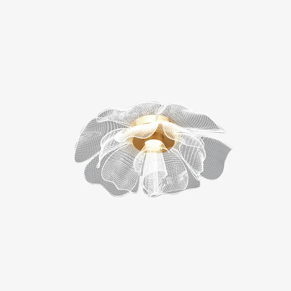 Contemporary LED Flower Design Ceiling Light for Bedroom - Image 15