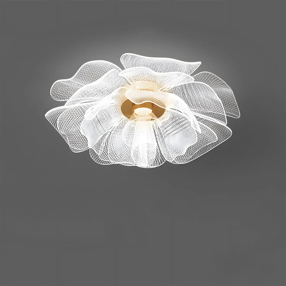 Contemporary LED Flower Design Ceiling Light for Bedroom - Image 26