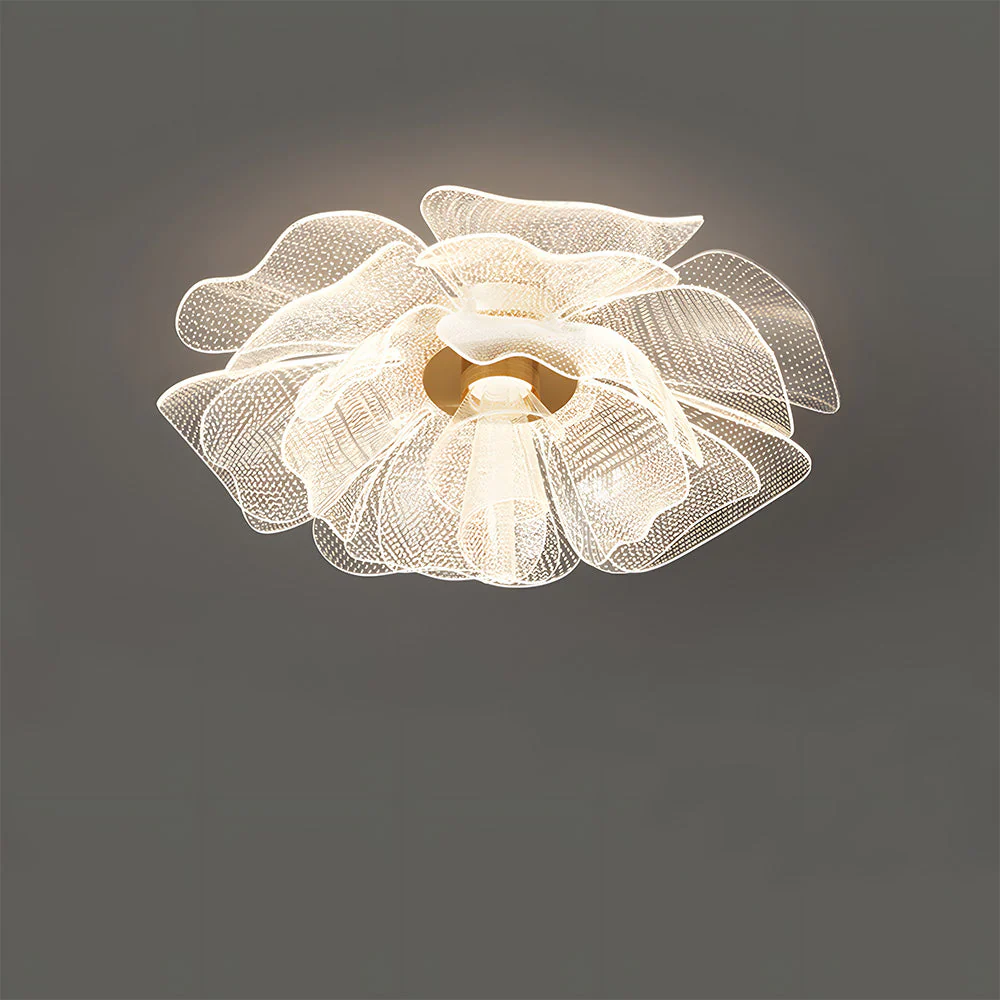 Contemporary LED Flower Design Ceiling Light for Bedroom - Image 27