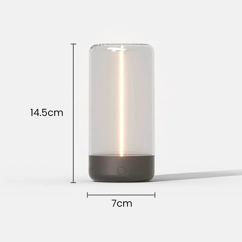 Contemporary Magnetic Clear Acrylic Mini Table Lamp - Image 17