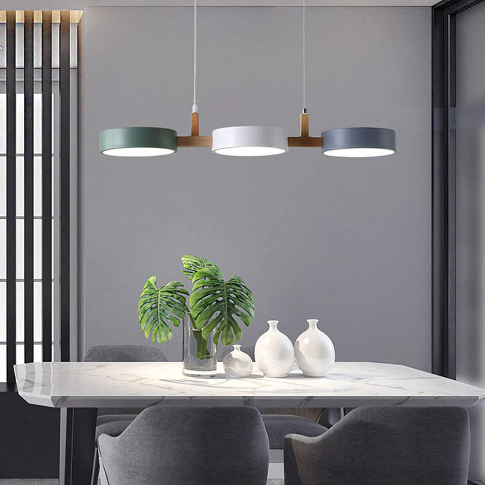 Modern Three Heads Creative Pendant Light - Image 4