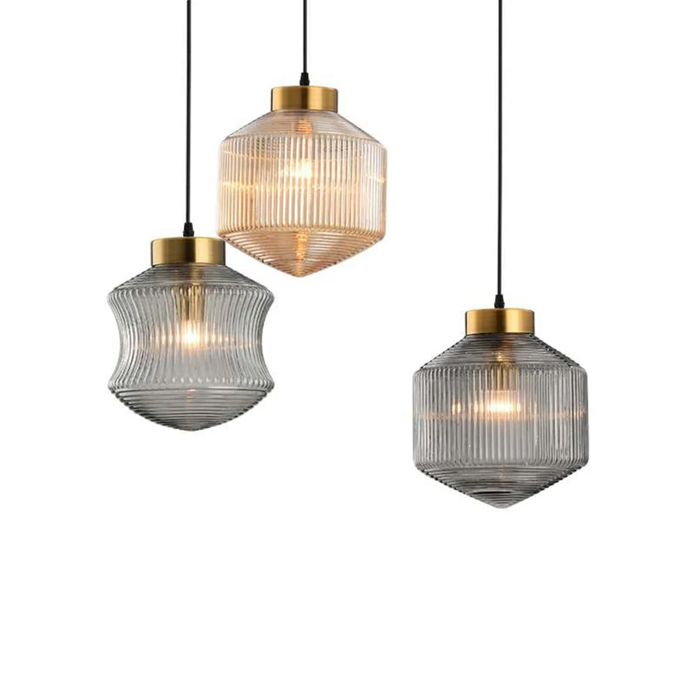 Contemporary Simple Clear Glass Pendant Lamp - Image 3