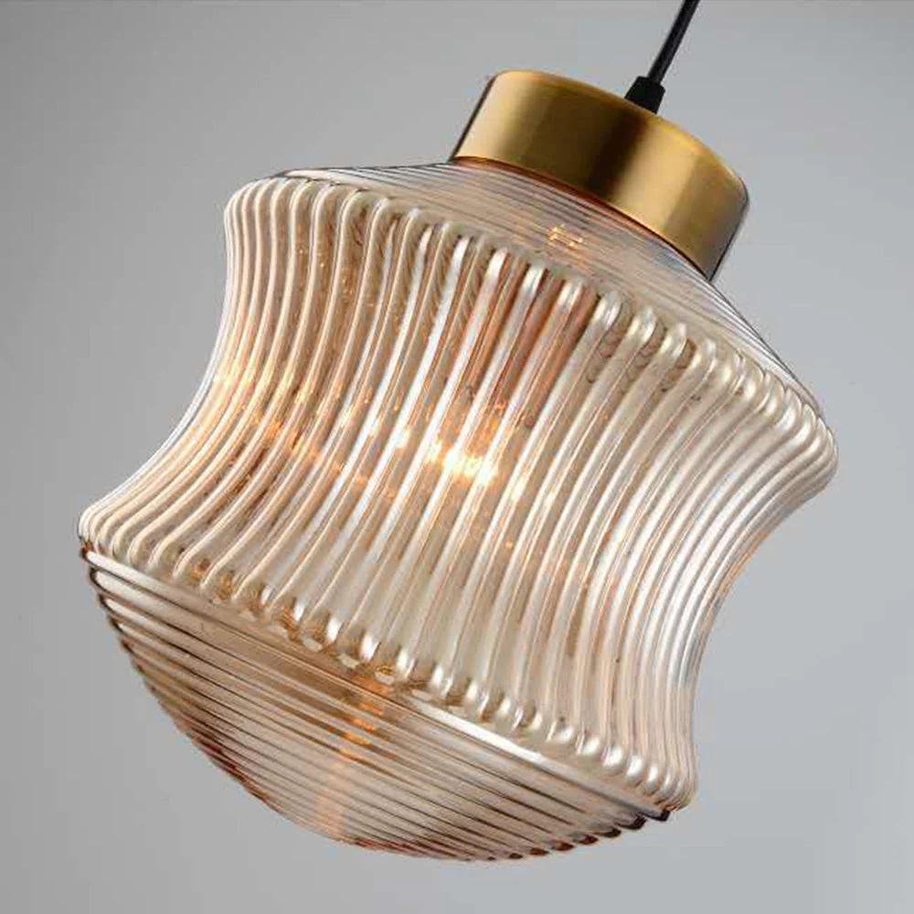 Contemporary Simple Clear Glass Pendant Lamp - Image 5