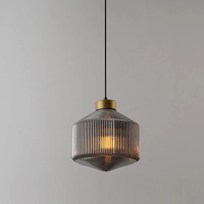 Contemporary Simple Clear Glass Pendant Lamp - Image 6