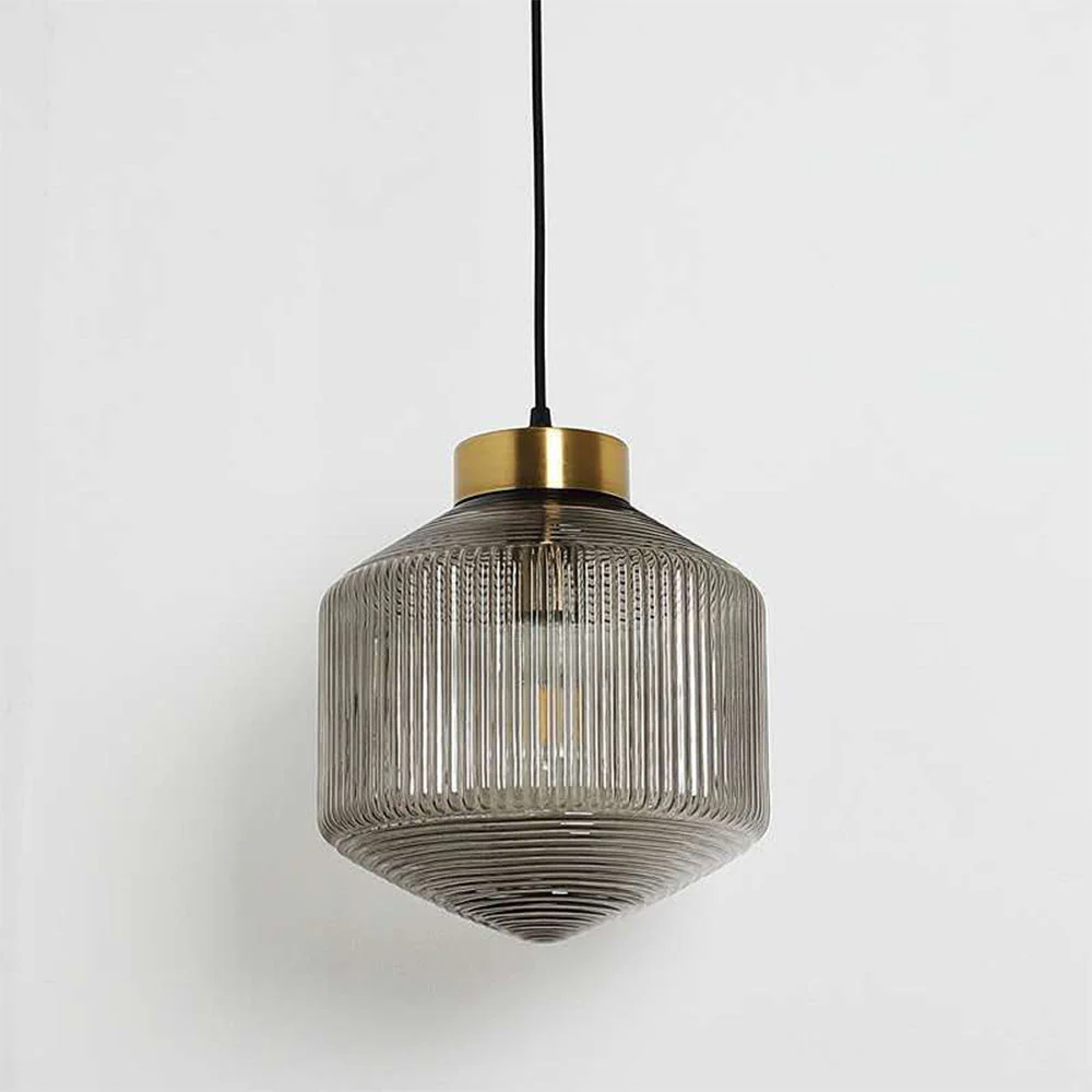 Contemporary Simple Clear Glass Pendant Lamp - Image 7