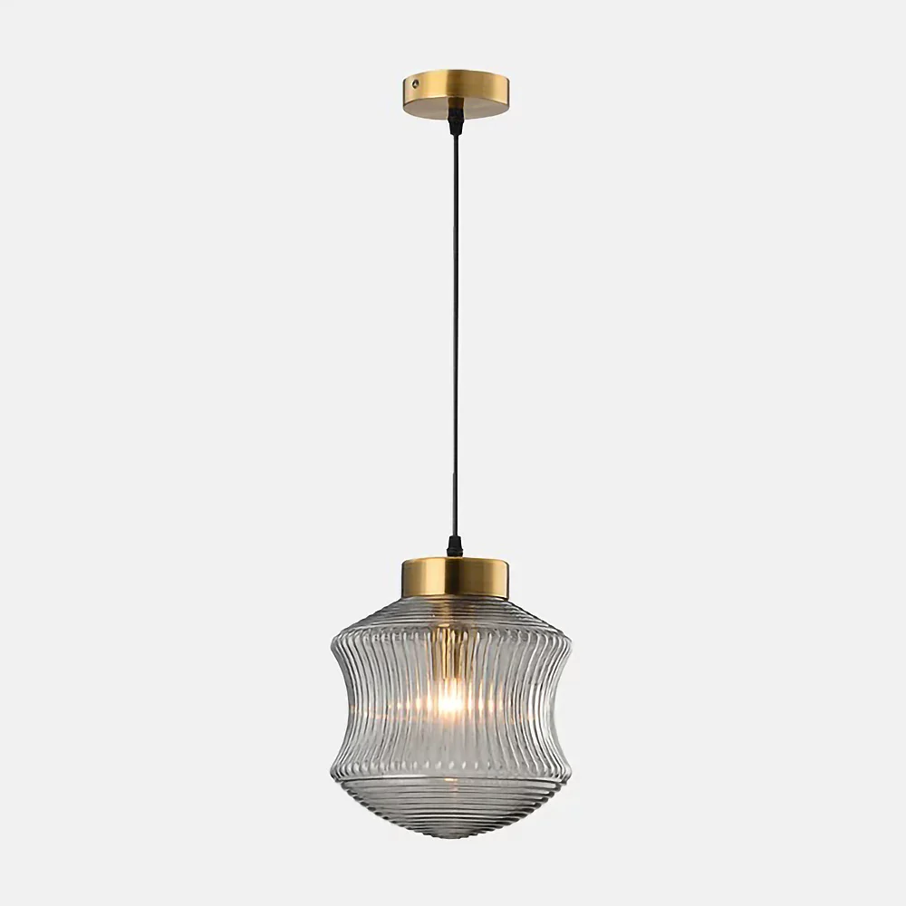 Contemporary Simple Clear Glass Pendant Lamp - Image 8