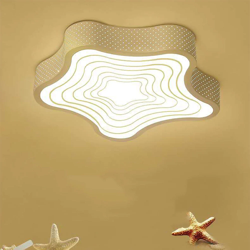 Contemporary Simplistic Star Shape Ceiling Lamp - Image 4