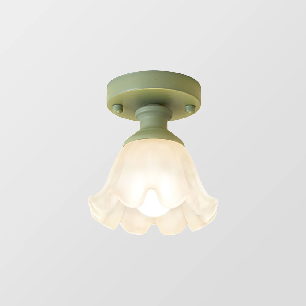 Cream Pumpkin Creative Corridor Aisle Ceiling Light - Image 10
