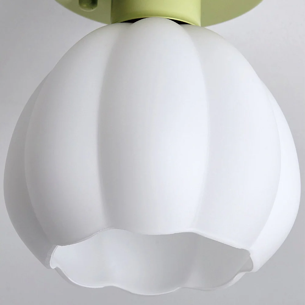 Cream Pumpkin Creative Corridor Aisle Ceiling Light - Image 12