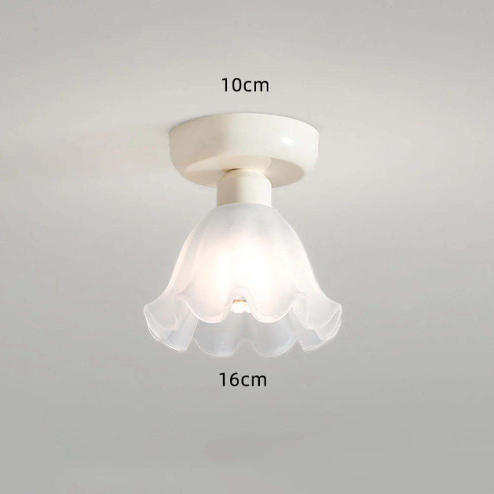 Cream Pumpkin Creative Corridor Aisle Ceiling Light - Image 17