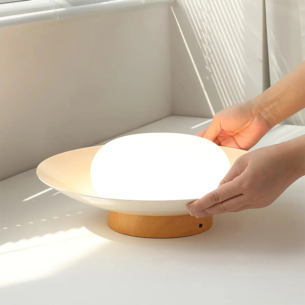 Cream Round White Ceiling Light - Image 14