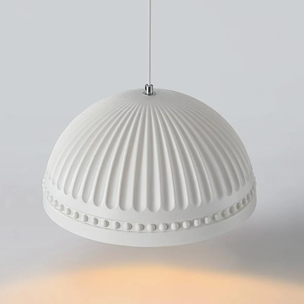 Cream Style Resin Creative Pendant Light - Image 13