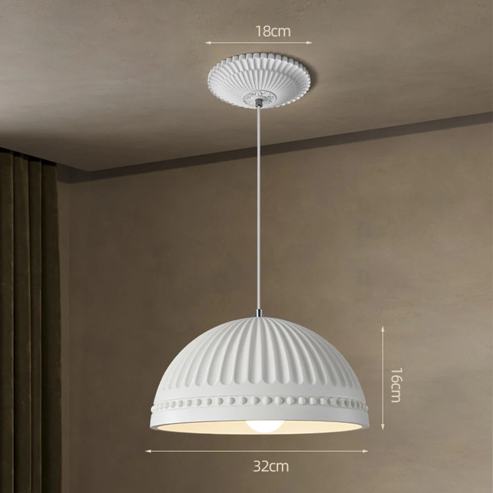 Cream Style Resin Creative Pendant Light - Image 16