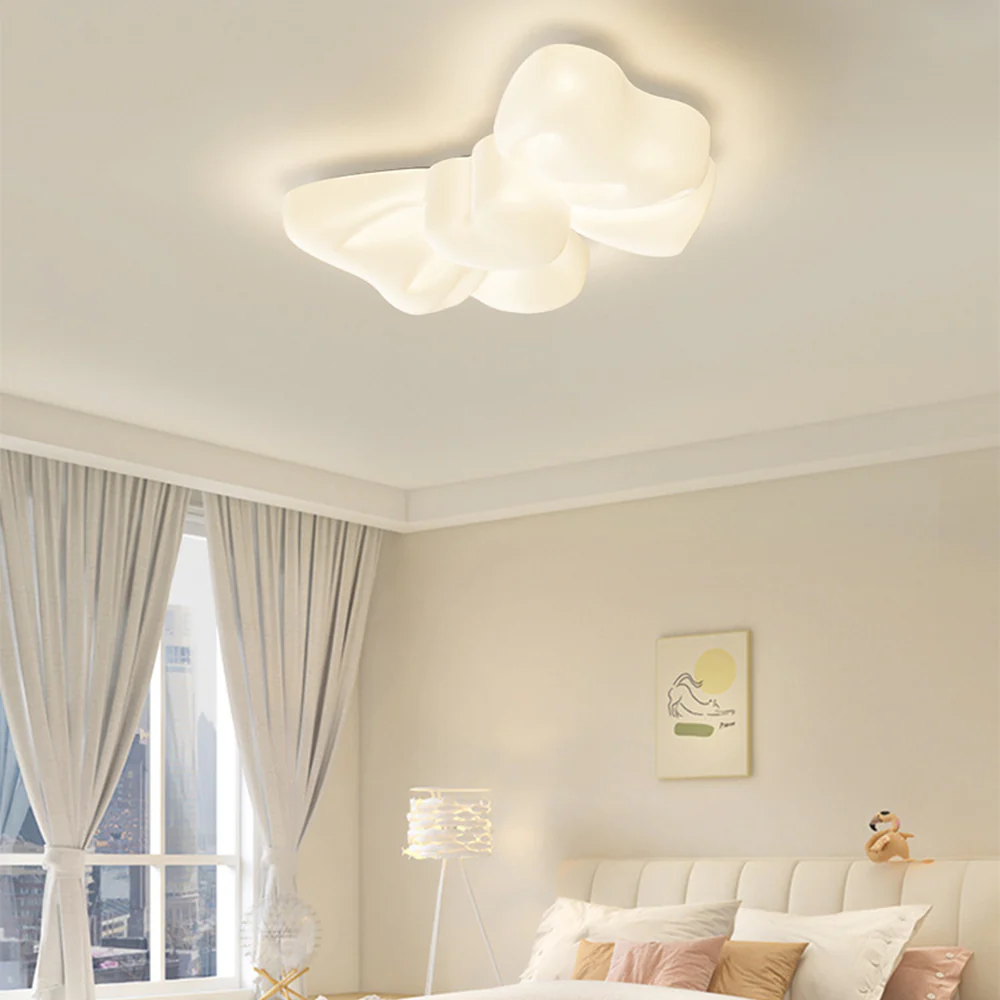 Cream Warm Multi-shaped Ceiling Light For Kids Room - Image 7