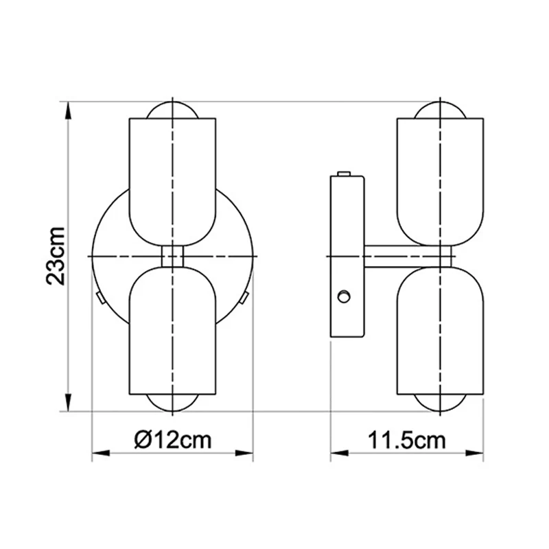 Modern Creamy Double Heads Wall Sconce - Image 31