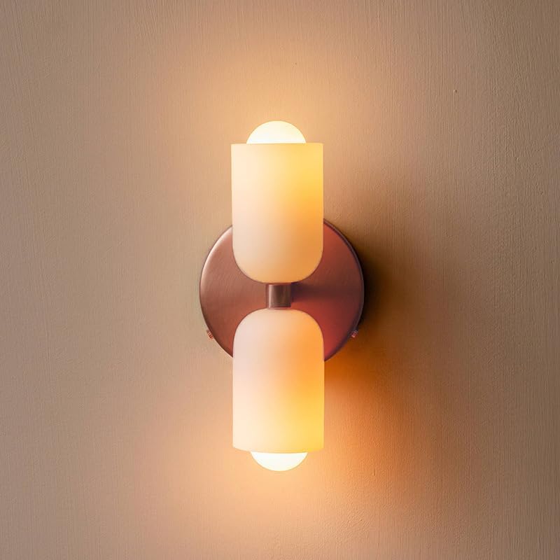 Modern Creamy Double Heads Wall Sconce - Image 29