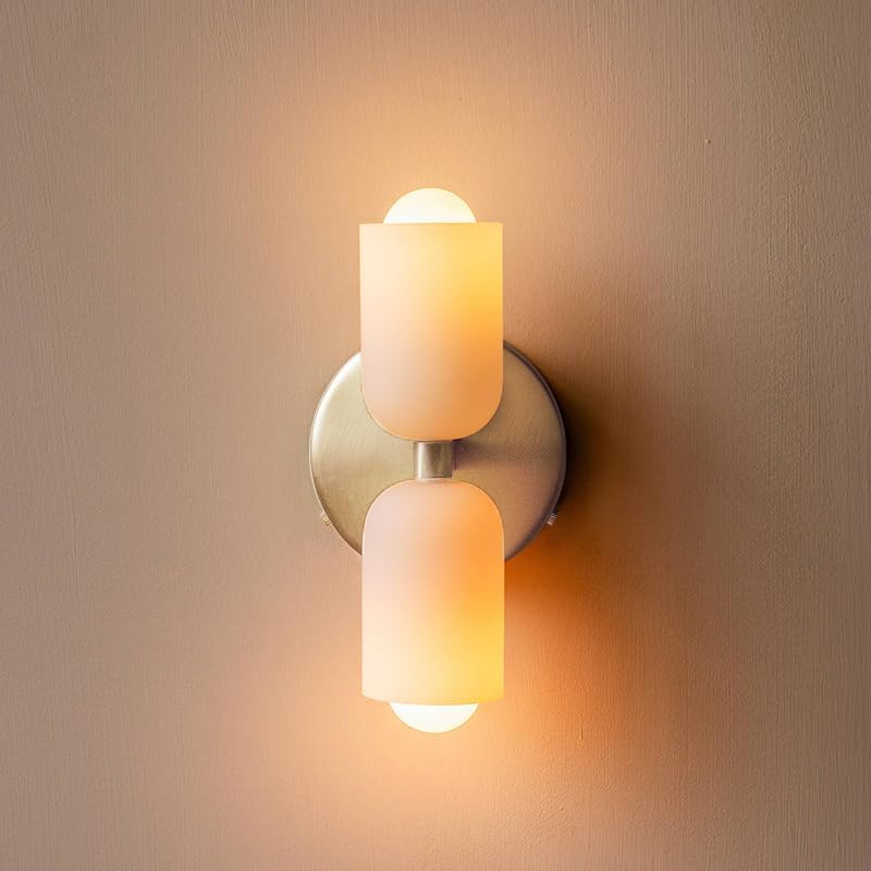 Modern Creamy Double Heads Wall Sconce - Image 32