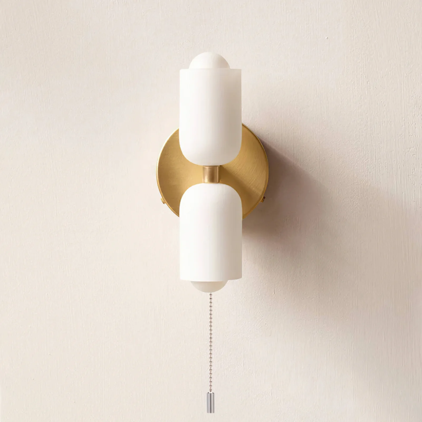 Modern Creamy Double Heads Wall Sconce - Image 5
