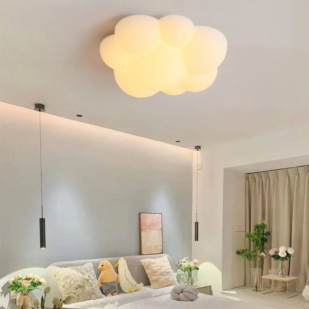 Creative 3D Cat Claw White Pendant Ceiling Light - Image 4