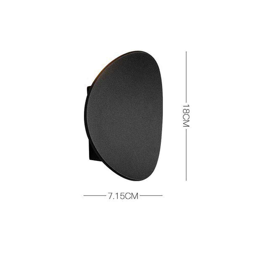 Creative Aluminum Disc LED Wall Lamp - Image 7