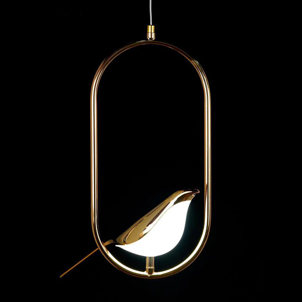 Creative Birds LED Oval Pendant Light - Image 2