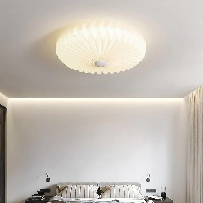 Creative Cloud Shape LED Pleated Origami Ceiling Light - Image 4