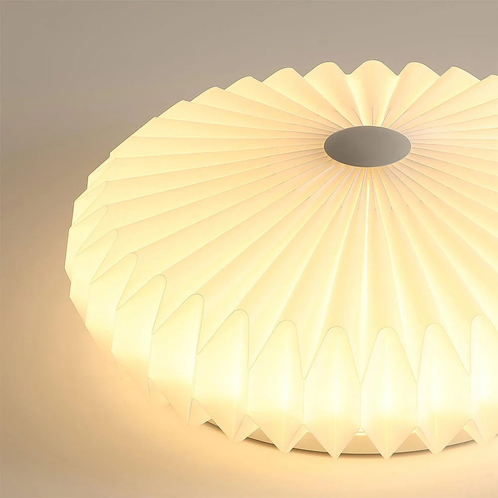 Creative Cloud Shape LED Pleated Origami Ceiling Light - Image 6