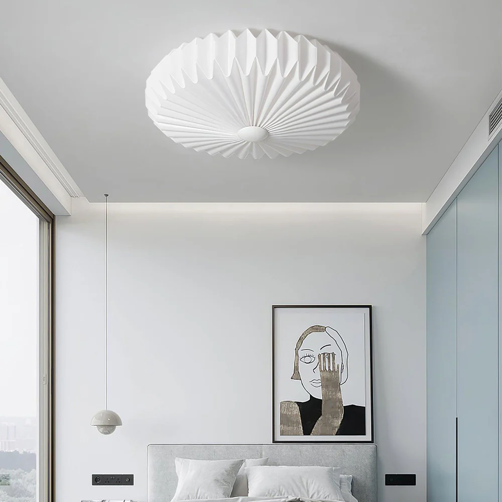 Creative Cloud Shape LED Pleated Origami Ceiling Light - Image 7