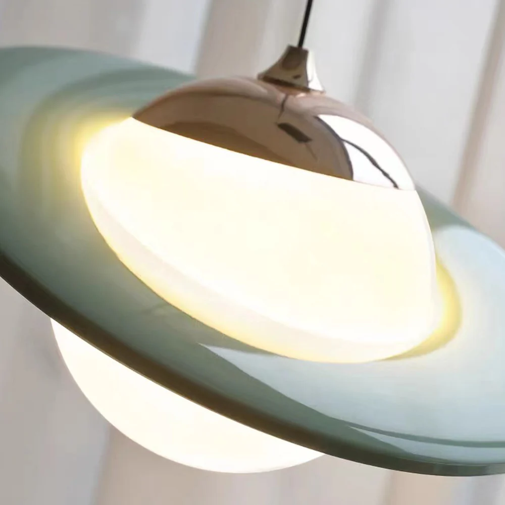 Creative Colorful Planet Glass Pendant Light - Image 4